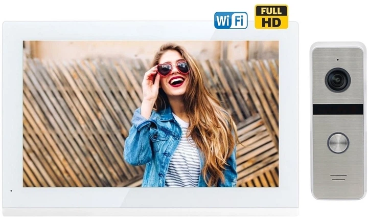 Комплект домофона CoVi Security TAB FHD Wi-Fi White + Iron FHD Silver - Фото 1 Комплект домофона CoVi Security TAB FHD Wi-Fi White + Iron FHD Silver - изображение 1