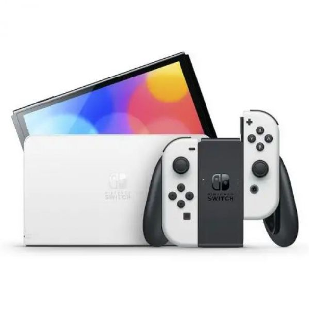 Nintendo Switch (OLED model) White + Игра FIFA 22 Legacy