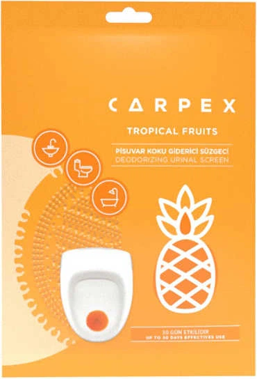 Освежитель-решетка для писсуаров Carpex с ароматом тропических фруктов 3 шт (8680751060328) - изображение 2
