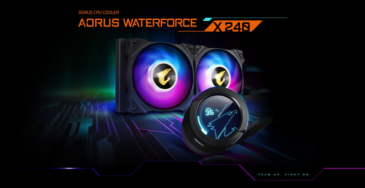 Система рідинного охолодження Gigabyte Aorus Waterforce X 240 - зображення 10