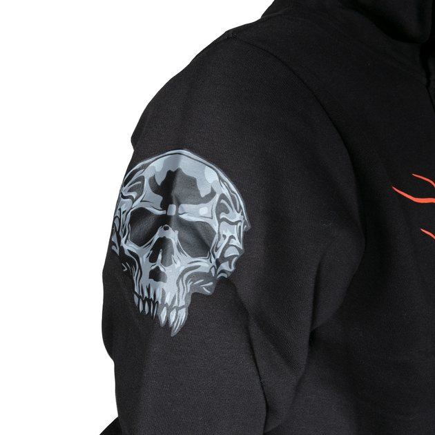 Толстовка JINX World of Warcraft Shadowlands - A King No More Zip-Up Hoodie Black, S - изображение 4