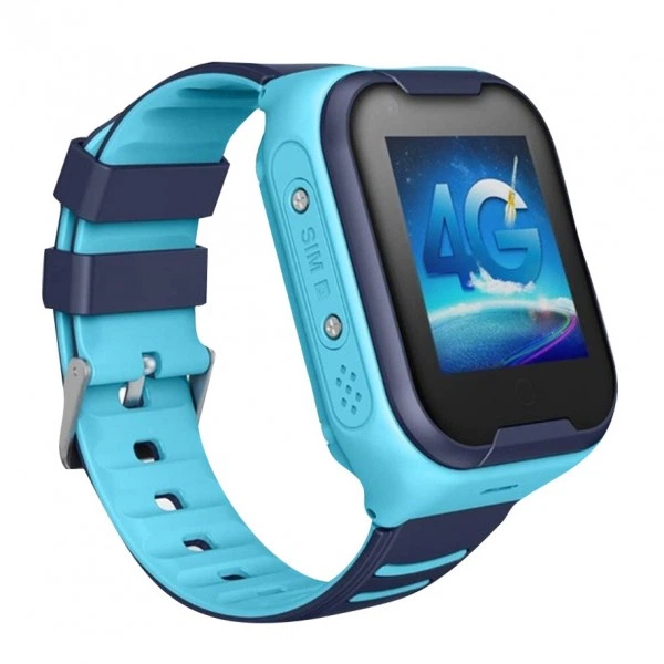 Детские умны смарт часы-телефон Smart Baby Watch A36E 4G с видеозвонком синие - изображение 2