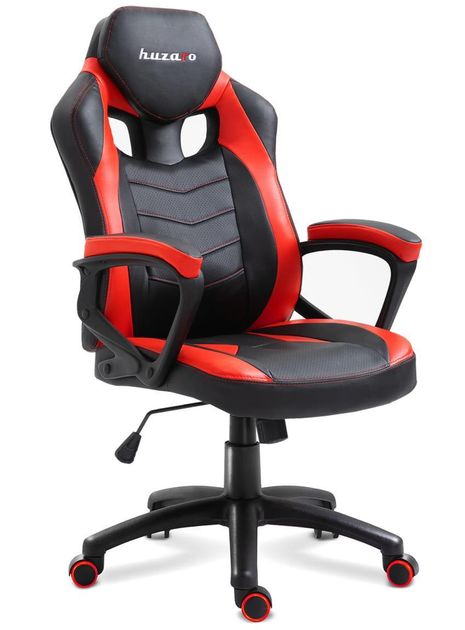 Кресло геймерское компьютерное Подростковое HUZARO FORCE 2.5 RED-BLACK ...