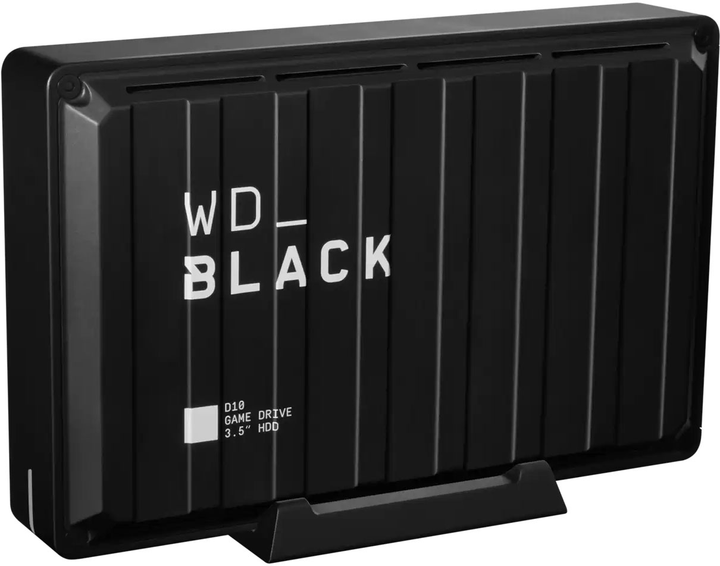 Жесткий диск Western Digital WD BLACK D10 Game Drive 8TB WDBA3P0080HBK-EESN 3.5" USB 3.2 External Black - изображение 2