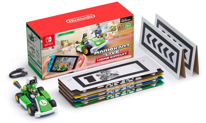Gra Nintendo Switch Mario Kart Live: Home Circuit Luigi (Klucz elektroniczny) (45496426279) - obraz 4