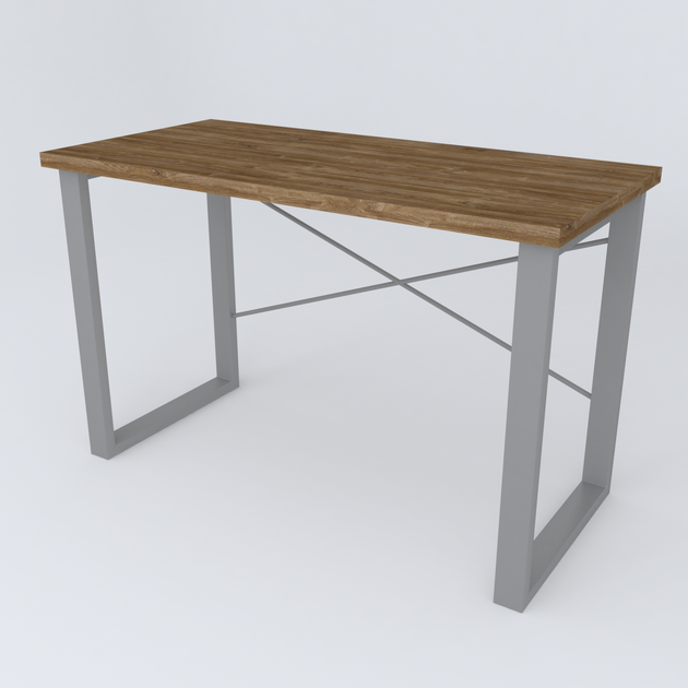 Письменный стол Ferrum-decor Драйв 750x1400x600 Серый металл ДСП Дуб Таверна 32 мм (DRA181) - изображение 3