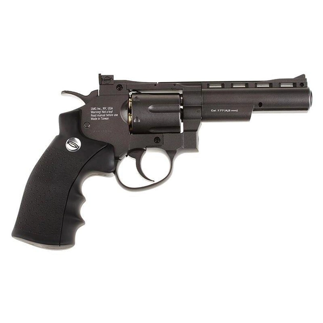 Пневматический револьвер Gletcher SW B4 Smith & Wesson Смит и Вессон газобаллонный CO2 120 м/с - изображение 1