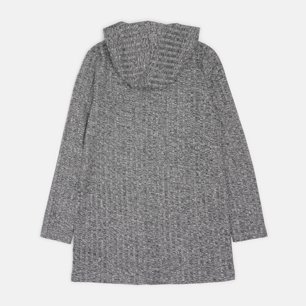 Детский кардиган с капюшоном для девочки C&A CD22106 134-140 см Серый (7800000023459) 