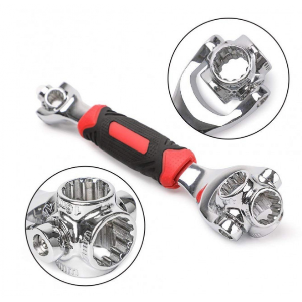 Универсальный ключ 48 в 1 Universal Tiger Wrench PRO 2428 new сверхпрочный - изображение 7