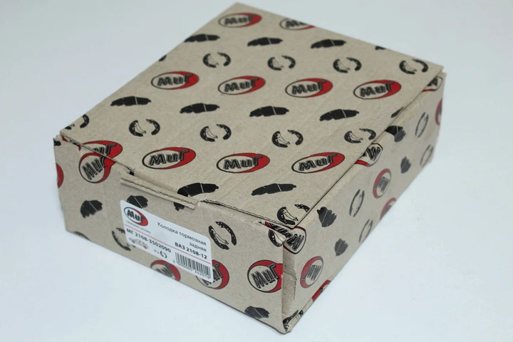 Колодки задні гальмівні ВАЗ 2108-12 (в упаковці) МГ2108-3502090 - зображення 3