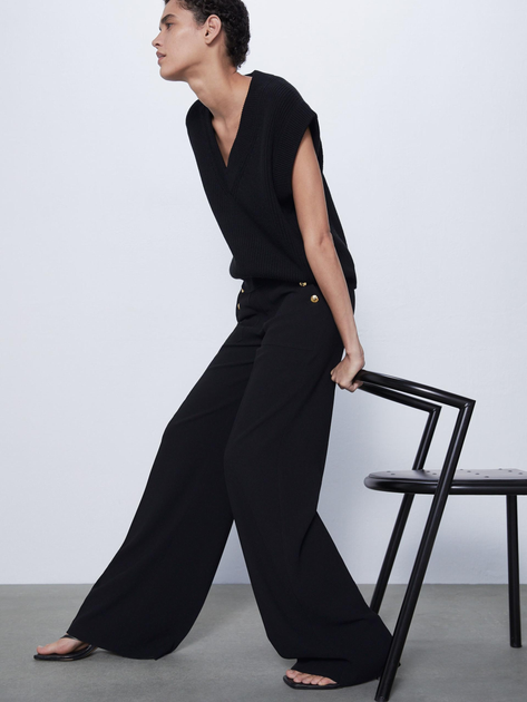 Брюки женские Zara 2471/878/800 XS Черные (SZ02471878800012