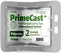 Бинт полимерный Prime Medical PrimeCast розовый 5.1 см х 3.6 м 10 шт (8809278110518) - изображение 1