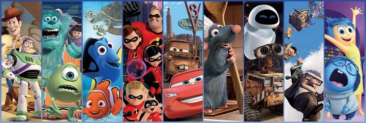 Пазл Clementoni Disney Pixar Panorama - 1000 шт. (39610) - зображення 3