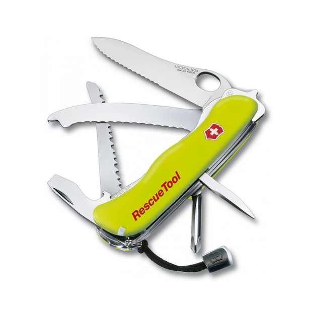 Ніж Victorinox RescueTool Yellow Blister (0.8623.MWNB1) - зображення 1