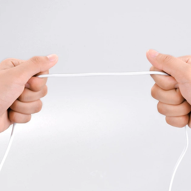 Кабель USB Hoco X1 Rapid, Lightning, 2.1A, White, 2m - зображення 5