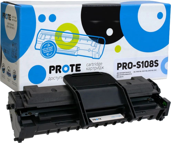Картридж Prote Samsung MLT-D108S/ML-1640 Black (PRO-S108S) – фото ...