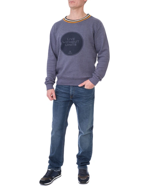 Джинси чоловічі TRUSSARDI JEANS (52J00018-1T003165-C007-U280/19-20-2) Синій 40 - изображение 2