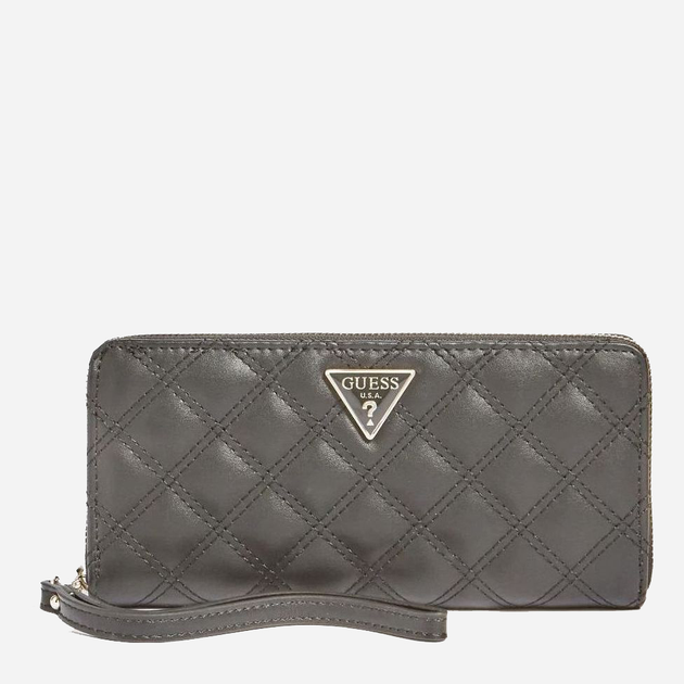 Гаманець жіночий Guess Cessily Slg Large Zip Around SWEV7679460-BLA Чорний від Rozetka на платформі USKIDKA Акція на Гаманець жіночий Guess Cessily Slg Large Zip Around SWEV7679460-BLA Чорний від Rozetka