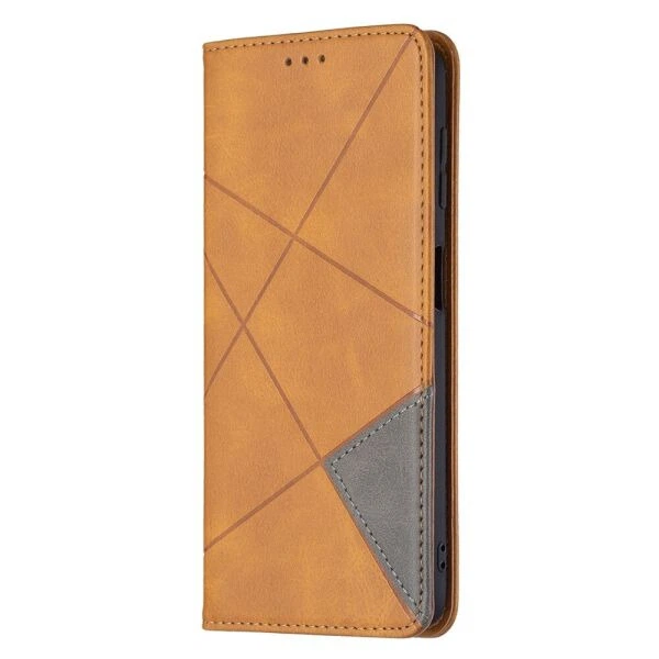 Чохол UniCase Geometric Pattern для Samsung Galaxy A22 (A225) / M22 (M225) - Brown - зображення 3