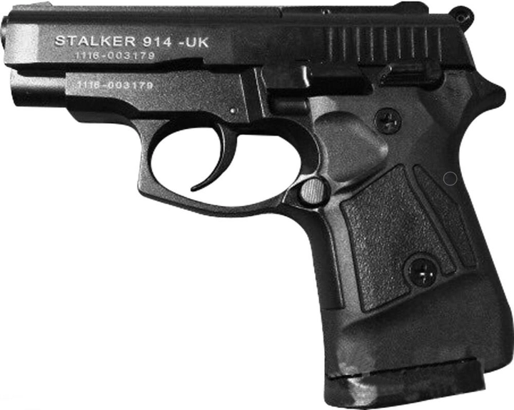 Стартовий пістолет Stalker Mod. 914-UK Black - зображення 1