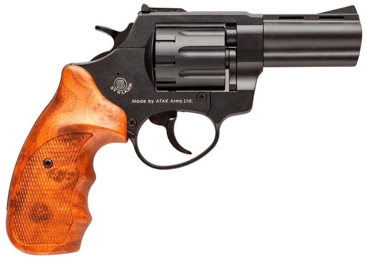 Револьвер Флобера Stalker 3" (пластик коричневый) - изображение 2