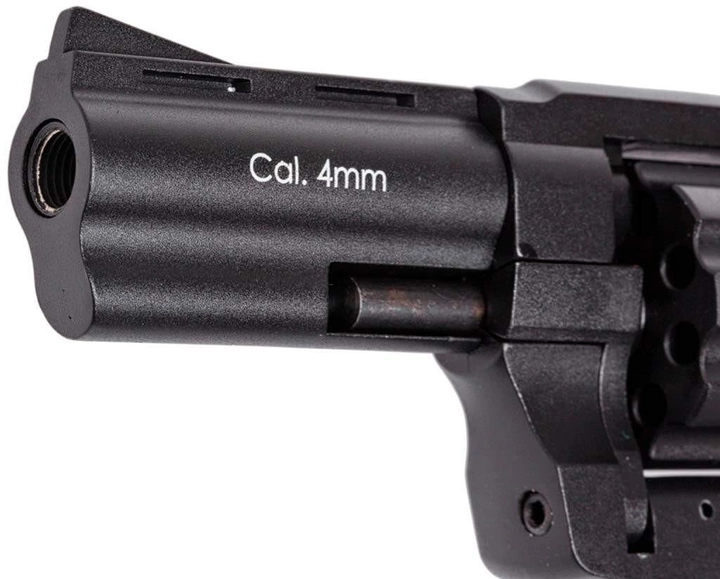 Револьвер Флобера Stalker 3" (пластик черный) - изображение 4