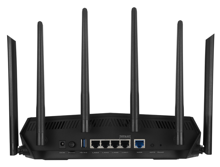 Бездротовий маршрутизатор Asus TUF-AX5400 WiFi6 AiMesh MU-MIMO Wi-Fi Gaming Router (6714653) - Фото 6 Бездротовий маршрутизатор Asus TUF-AX5400 WiFi6 AiMesh MU-MIMO Wi-Fi Gaming Router (6714653) - изображение 6