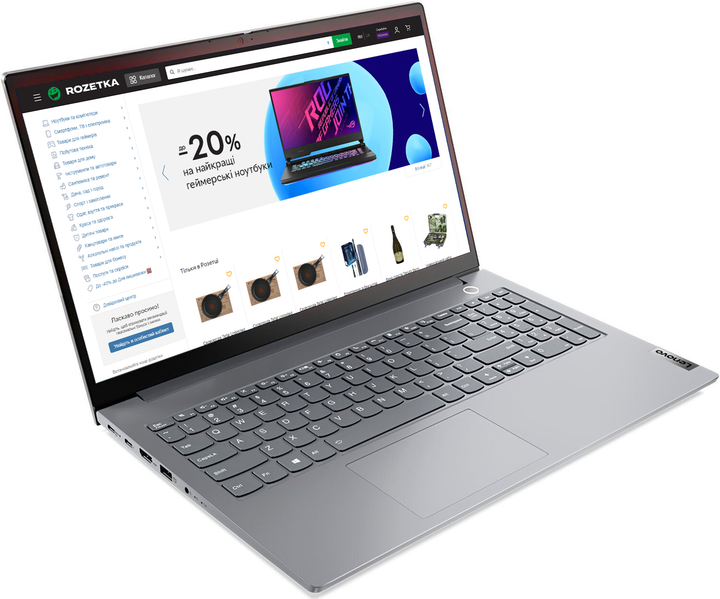 Ноутбук Lenovo ThinkBook 15 G3 ACL (21A4003ERA) Mineral Grey – фото ...