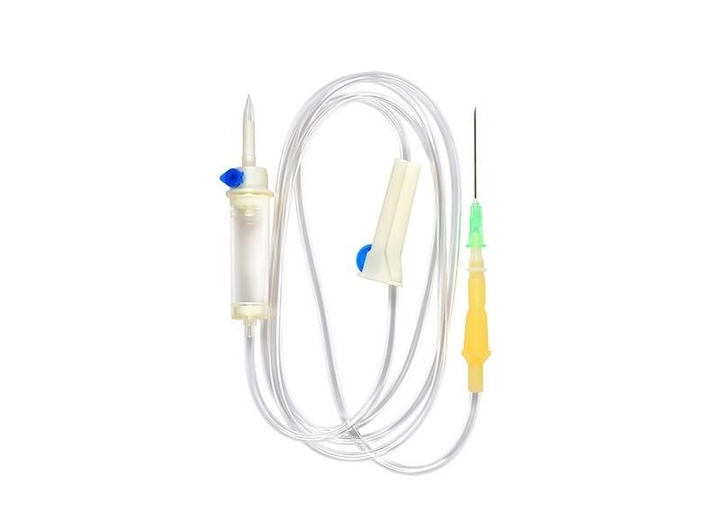 Пристрій для вливання інфузійних розчинів Vogt Medical з пластиковою голкою "олівець" (коробка) - зображення 1