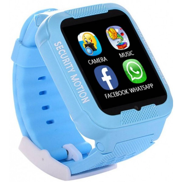 Умные детские часы с GPS трекером Smart Watch К3 Blue – фото, отзывы ...