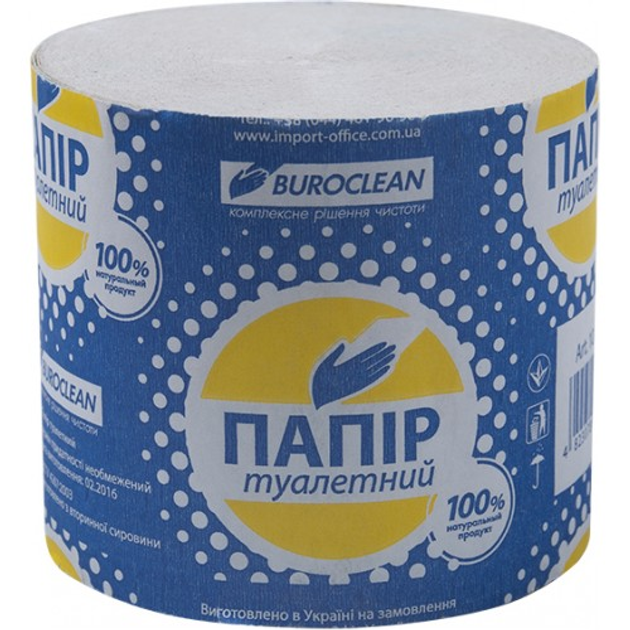 ROZETKA | Туалетная бумага однослойная Buroclean без гильзы (10100001 ...
