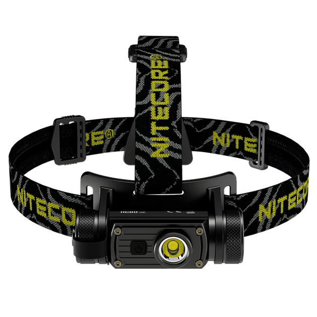 Ліхтар налобний Nitecore HC60 V2 (OSRAM P9, 1200 люмен, 8 режимів, 1x18650, USB Type-C) - зображення 2