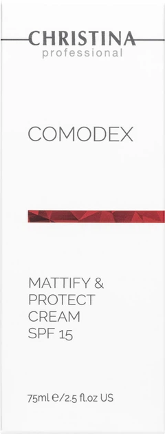 Крем для обличчя з SPF фільтром Christina Comodex матуючий 75 мл (7290100366349) - зображення 2