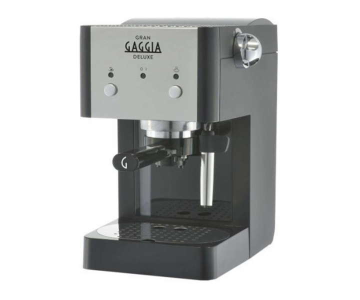 Рожковая кофеварка эспрессо Gaggia Gran Deluxe Black (RI8425/11) – фото ...