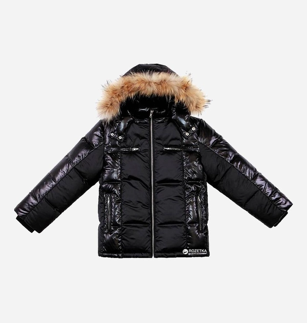 Куртка зимняя пуховая Baby Line Z79-15 122 см Черная (ROZ6400137842) 
