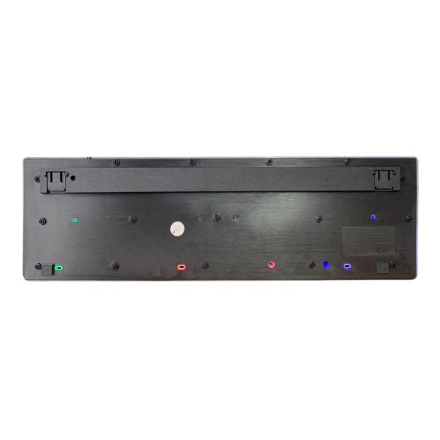 Дротова ігрова USB клавіатура ZORNWEE ZE-510 c RGB підсвічуванням Black (ZE-510) - зображення 4