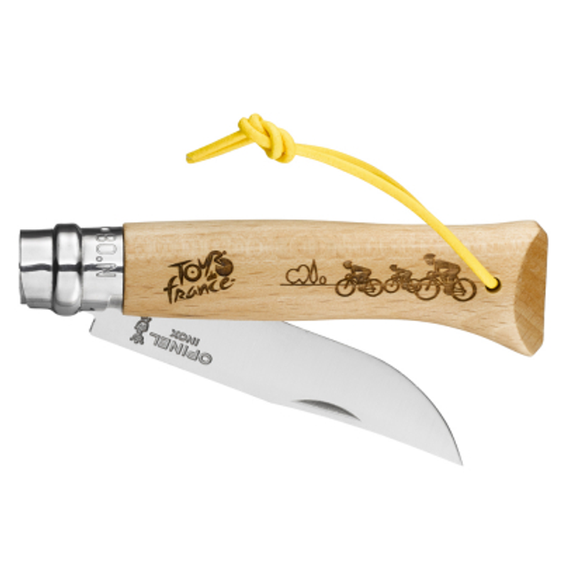 Нож Opinel 8 VRI Tour de France 2020 Engraved (002396) - изображение 2