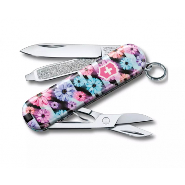 Ніж Victorinox Сlassic LE "Dynamic Floral" (0.6223.L2107) - зображення 1