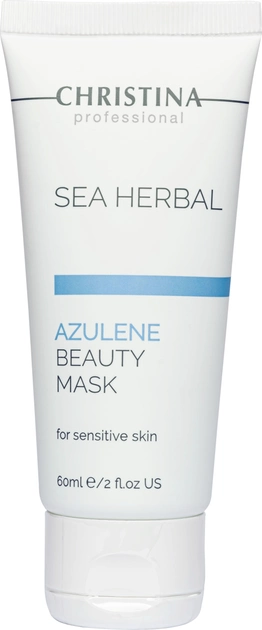 Азуленовая маска красоты Christina Sea Herbal Beauty Mask Azulene 60 мл (7290100360606) 