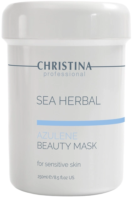 Азуленовая маска красоты Christina Sea Herbal Beauty Mask Azulene 250 мл (7290100360590) 