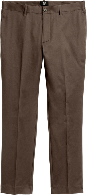 Штани H&M 4814205 48 Коричневі (hm08036403928) - зображення 1