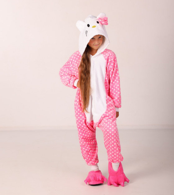 Пижама Кигуруми Kigurumi Хеллоу Китти Hello Kitty Для Детей И ...