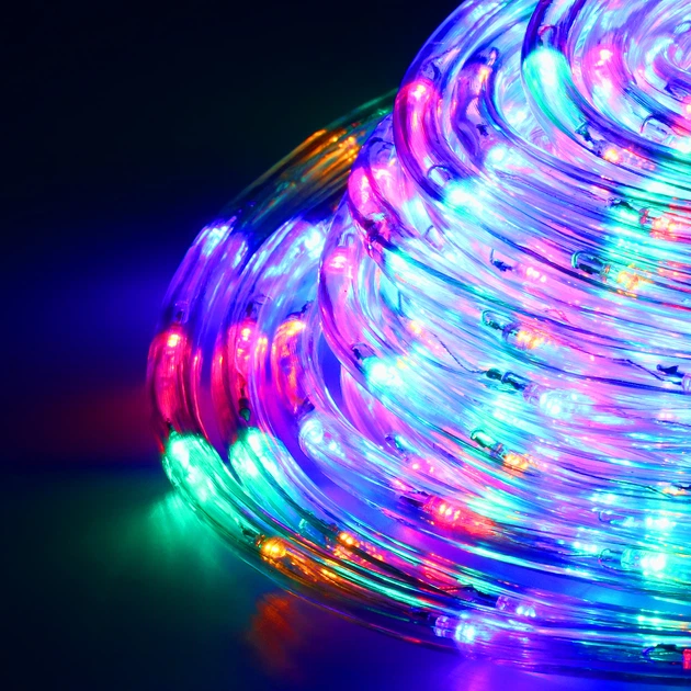 Гирлянда дюралайт уличная (наружная) Springos Rope Lights 10 м 240 LED CL1202 Mix - Фото 19 Гирлянда дюралайт уличная (наружная) Springos Rope Lights 10 м 240 LED CL1202 Mix - изображение 19