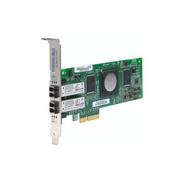 Контроллер Qlogic 4GB Dual Port FC HBA, x4 PCIe (QLE2462) / 3683 – фото ...