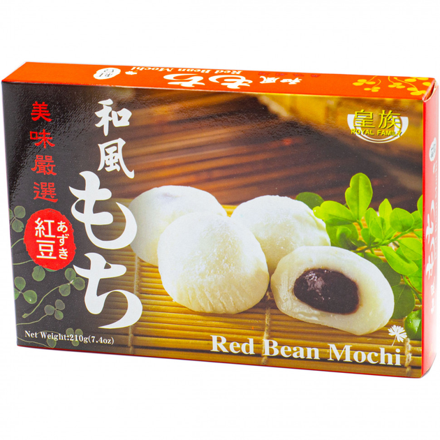 Десерт Мочи (Моти) с красными бобами Mochi Royal Family 210г - изображение 1