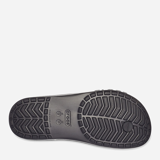 Чоловічі в'єтнамки для пляжу Crocs Jibbitz Bayaband Flip 205393-066 41-42 (M8/W10) 26 см Чорні (1914481898980) - зображення 5