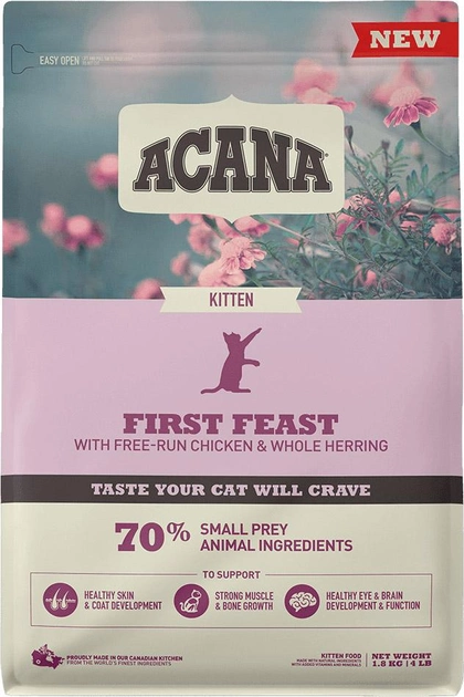 Сухой корм для котят ACANA First Feast 1.8 кг (a71430) 