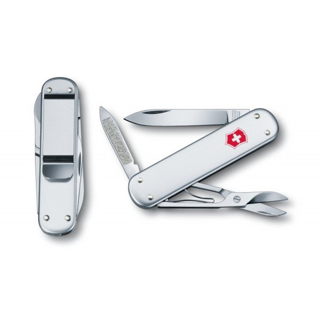 Нож складной Victorinox Money Clip Серый - зображення 2