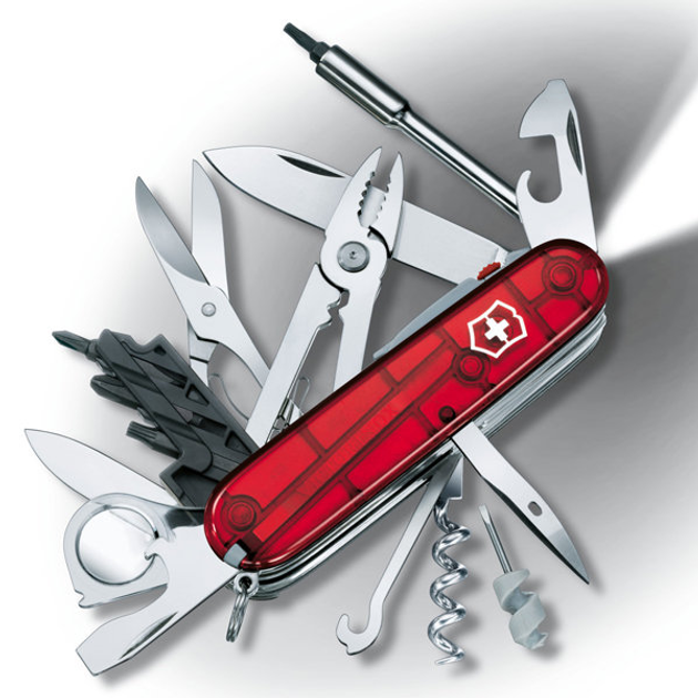 Ніж складаний Victorinox Cyber-Tool Червоний - зображення 1