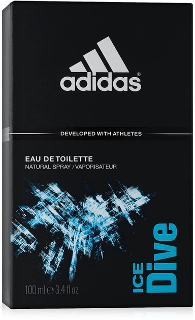 Туалетная вода Adidas Ice Dive 100 ml (27-12787100) - Фото 3 Туалетная вода Adidas Ice Dive 100 ml (27-12787100) - изображение 3